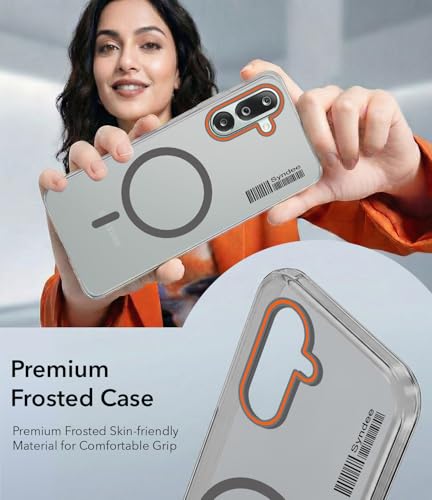 Image of Jkobi Back Cover Case for Samsung Galaxy M36 | Samsung Galaxy F36 (Soft Touch | Camera Bump Protection | MagSafe Compatible | Matte Finish)