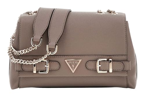 GUESS Eco Ali Convertible Xbody Flap Bag Dark Taupe sac bandoulière femme taupe
