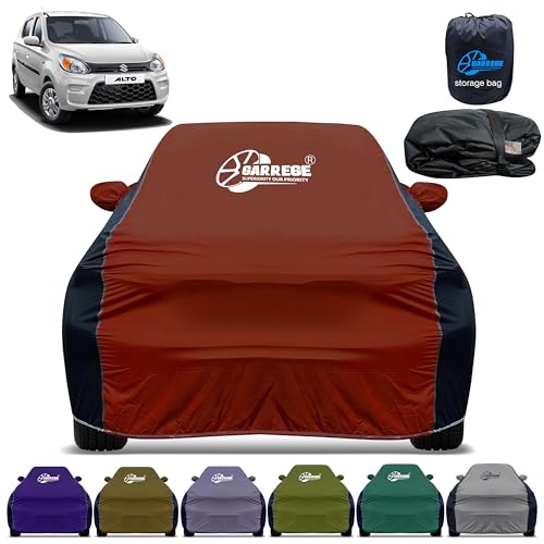 Image of Car Cover for Maruti Alto 800 All-Weather & Scratch Protection with Mirror & Antenna Pockets | Washable Fabric | Custom Fit | Premium Multicolor | We Send Any One Color from Showing Image