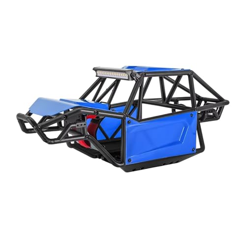 RC�J�[�p�[�c For Axial For SCX10 II 90046 UTB10 For Capra 1/10 RC �J�[�N���[���[���b�N�p�o�M�[�{�f�B�V�F���p�V���[�V�L�b�g(Blue)