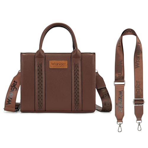 Image of Wrangler Tote Bags for Women Western Purse and Handbags Satchel Top-handle with Card Holder