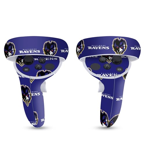 Protégez votre Meta Quest 2 avec le skin vinyle NFL Baltimore Ravens
