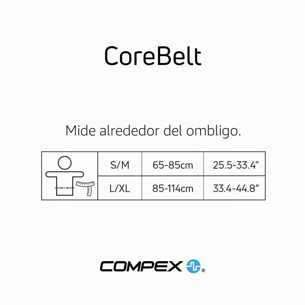 Cinturon de electroestimulacion Compex Corebelt 3.0