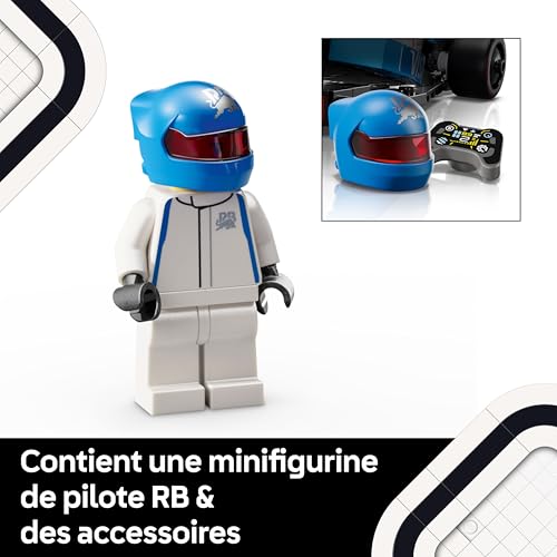 LEGO Speed Champions Voiture F1 Visa Cash App RB VCARB 01 - Maquette à Construire d'un véhicule de Formule 1 - Minifigurine Collector de Pilote de Course - Idée de Cadeau pour Adulte 77246