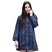 Produktbild Geyao Außenhandel Lange Regenjacke Jacke Weibliche Erwachsene Nette Dünne Windjacke Wasserdichte Wandern Poncho Plaid Outdoor-Reisen (Size : M)