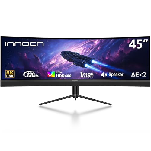 INNOCN 45' 5K2K 5120 x 1440P 120Hz Curved Ultra...