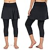 Turnhier-Womens-Skirted-Leggings-with-Skirts-Tennis-Skirted-Leggings-for-Women-with-Pockets Turnhier Women's Skirted Leggings with Skirts Tennis Skirted Leggings for Women with Pockets