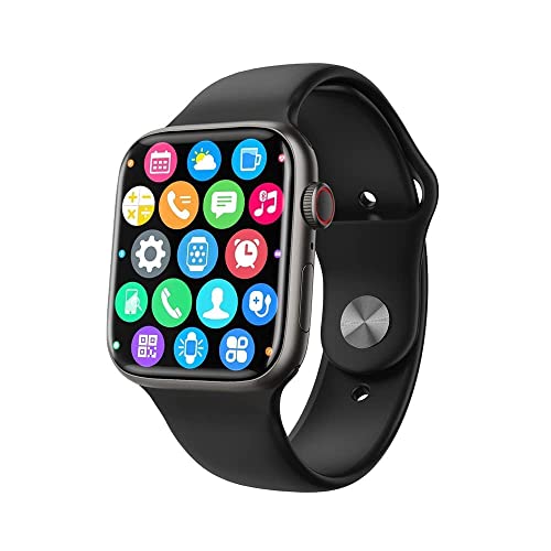Oratech New_Edition i7 Pro Max All in One Series 7 Smart Watch with Fitness Tracker Heart Monitor Men Women Smartwatch ( Black )