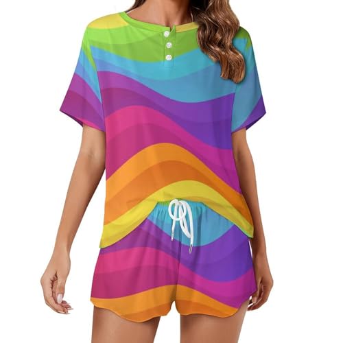 Pyjama pour femme léger contre la chaleur nocturne de l'été