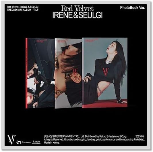 Red Velvet IRENE & SEULGI TILT [Photobook Ver.] 2nd Mini Album (Random Ver.) + Extra photocards