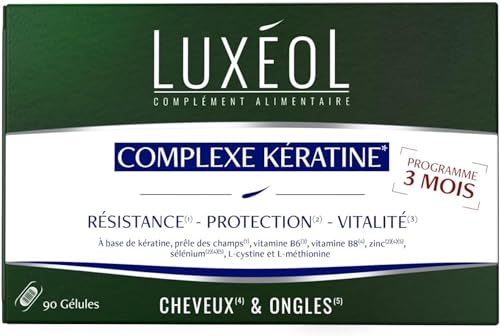 Luxéol - Complexe Kératine - Complément alimentaire - Résistance ...