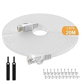 Abwärts und Aufwärtskompatibilität zu Cat.5e/Cat.5/Cat.7. Netzwerkkabel eignet sich für Datenübertragungsgeschwindigkeiten von bis zu 1.000 Mbit/s