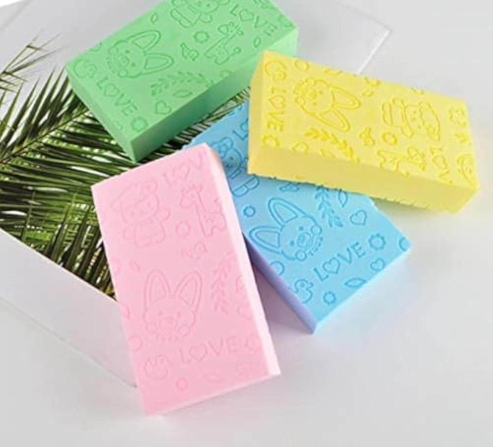 Ultra Soft Exfoliating Sponge, Japanese Spa Cellulite Massager