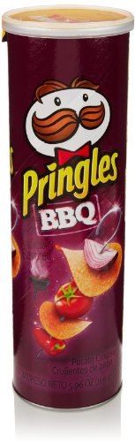 Image of Pringles Potato Chips, Barbeque, 165 Gram