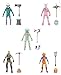 Fortnite Action Figure 5-Pack Set with Virtual Items, Deep Frost Wrap, Leviathan, DJ Yonder, Jonesy, Rabbit Raider, 15 Pieces, Ages 8+
