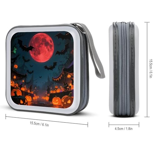 Protège-CD anti-rayure boîte 40 compartiments pour ranger ses disques partout