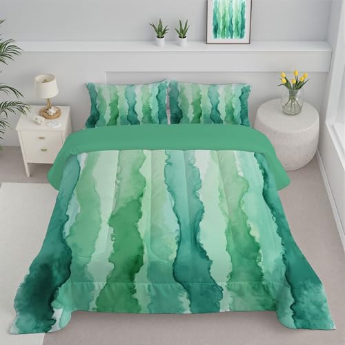 Couette en microfibre haut de gamme imprimé vagues peintes à la main