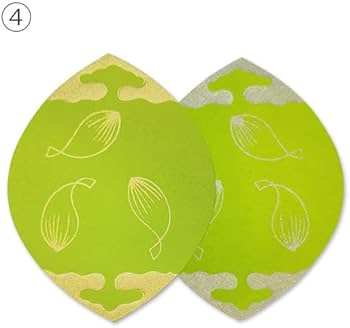 Amazon.co.jp: 散華/華葩(さんげ/けは) No.6 奉書蓮五色 100枚 5色の