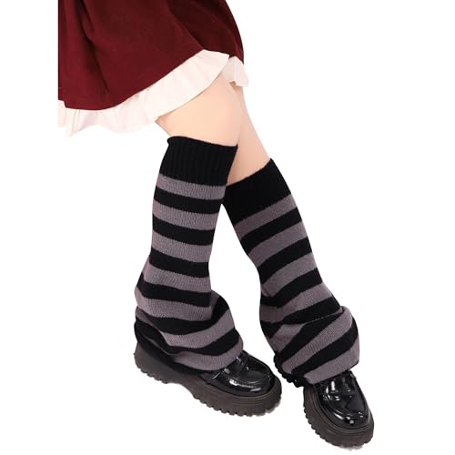 Image of CHIC DIARY Y2K Leg Warmers for Girls Women Kawaii Legs Warmer Harujuku Lolita Accessories Gothic Long Sock Ankle Warmers
