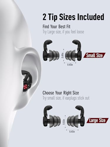 Motorcycle Ear Plugs 27dB Reduction