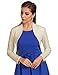 Bolero Elegante Mujer Fiesta Torera Talla Grande Mangas Largas Joven Chaqueta Corta...