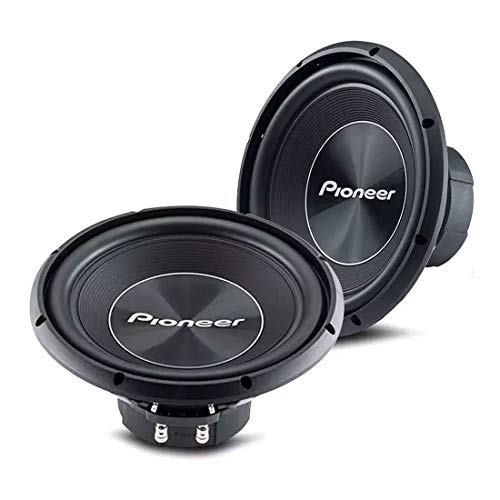 Pioneer TS-A300S4 Subwoofer mit Schwingspule für den Gehäuseeinbau (1.500 W), 30 cm/12\, IMPP Membran für kraftvollen Klang, kontinuierliche Ausgangsleistung 500 W, schwarz