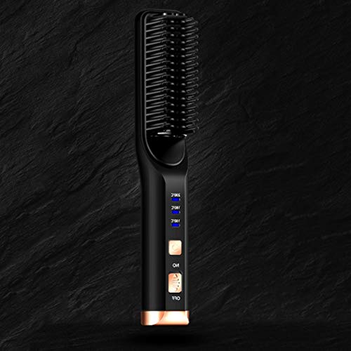 Cepillo eléctrico alisador de cabello rápido miniatura 2
