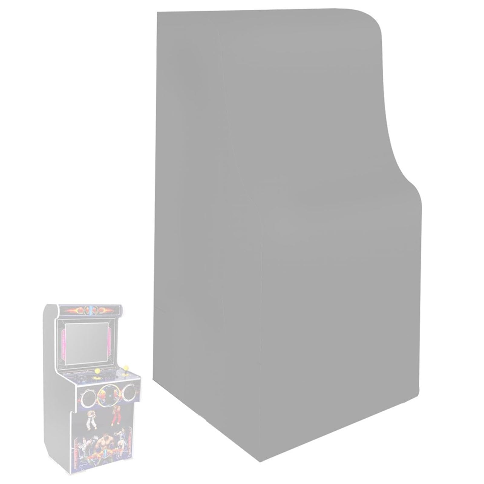 Qianly Funda para Máquina de Juego Cubierta para Arcade Protector de Consola Tapa de Panel de Control Protección contra Lluvia Polvo y Rayos Adecuada para, 56 x 79 x 168 cm