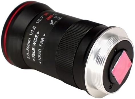 5-50mm Zoom Industrial Lens CS Mount 1/2.7 inch5-50mm 5MPIR650nm