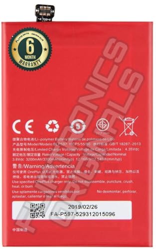 Image of BLP597 Battery for Oneplus 2 A2003 A2005 A2001 Battery with 6 Month Warranty**** (U34)