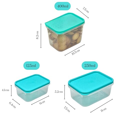 Image of Happy Cove Kitchen 15 Piece Container Set - Durable Containers for Kitchen Storage Set, BPA-Free, Stackable, Clear Organizers for Pantry, Fridge, and More | Microwave Safe | Dishwasher Safe
