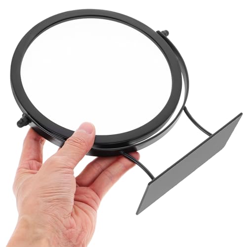 Espejo para maquillaje de escritorio MAGICLULU con marco de hierro miniatura 4