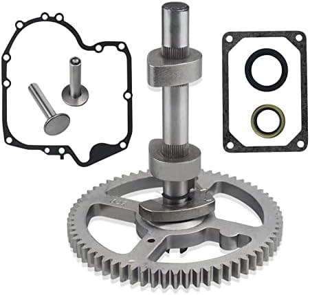 84005207 793880 Camshaft Replacement Kit - for Briggs & Stratton 793583 792681 791942 795102 Briggs 4 Cycle Small Engine Camshaft, with 795387 Oil Seal, 697110 272475S Gaskets, 690564 Valve Tappet