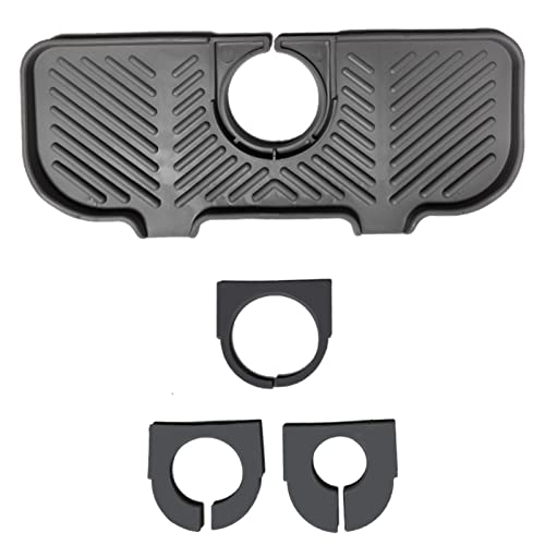 Protetor contra pia | Saboneteira para pia cozinha | Tapete torneira pia guarda cozinha, protetor pi