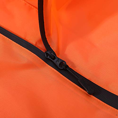 Image of salamra Rain Poncho Jacket - Hooded Waterproof Raincoat with Pocket for Women Men Adults