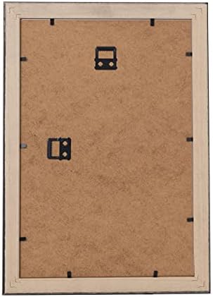 Wall Space 12x8 Black Frame | Black 12x8 Picture Frame | Solid Wood 8x12 Frames | 12 x 8 inch | Wooden Black 8x12 Photo Frames with REAL GLASS | 8x12 Black Frame | Black 12x8 Frame | 12 x 8 Frame