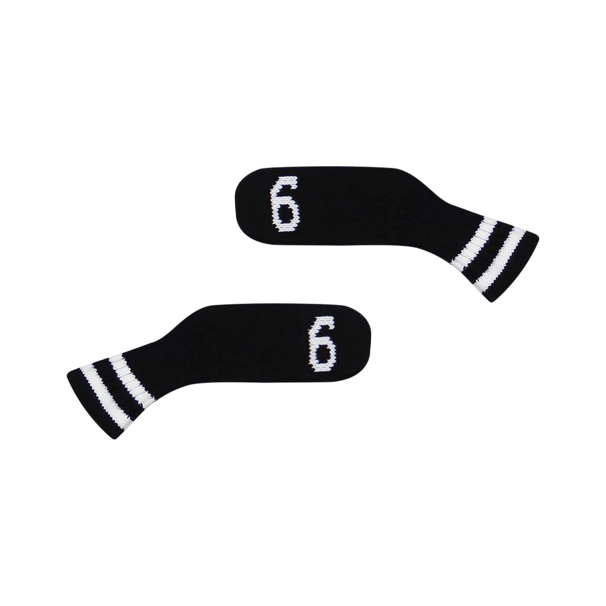 Scott Edward 10 Pezzi Golf Club Copritesta per Ferri Tenerezza Fondamentalmente Calzini Forma Golf Club Potezione Testa Maglia Bifacciale per Tutte le Marche Callaway, Ping, Taylormade, Cobra ecc