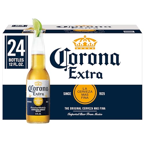 Corona Extra Import Beer, 24 pk, 12 fl. oz. Bottles, 4.6% ABV