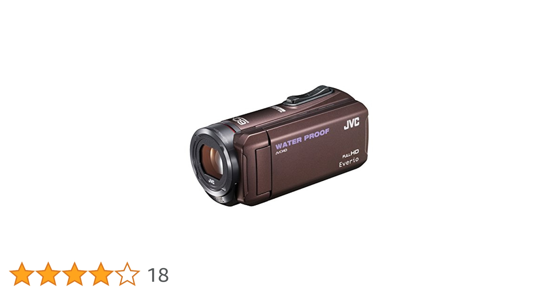 JVC GZ-R300-T 防水フルHDビデオカメラ　動作確認済み JVC、連続撮影約5時間に対応した全天候型ビデオカメラ「Everio