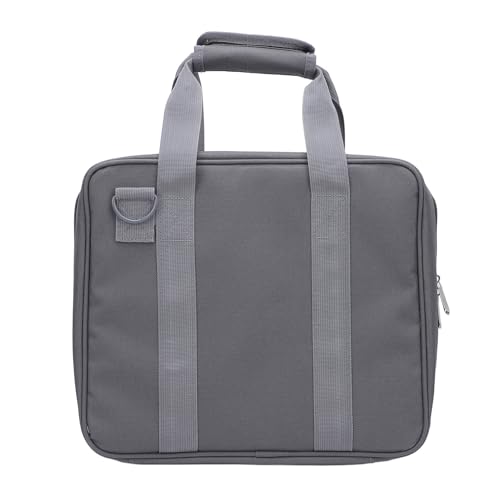 TIKATARER Estuche de Viaje para Mini Antena Parabólica, Bolsa de Almacenamiento Portátil de Lona Resistente con Compartimento Espacioso, para Acampar Al Aire Libre RV