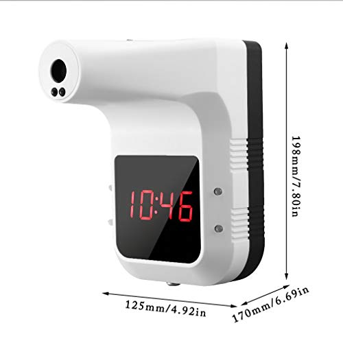 Termômetro de testa, termômetro infravermelho portátil sem contato, leituras instantâneas precisas 1