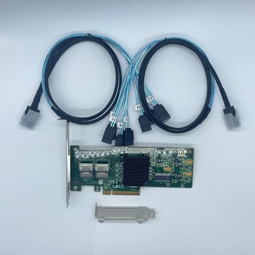 Image of 9211-8i 6G SAS HBA LSI FW:P20 IT Mode ZFS FreeNAS unRAID 2* SFF-8087 SATA