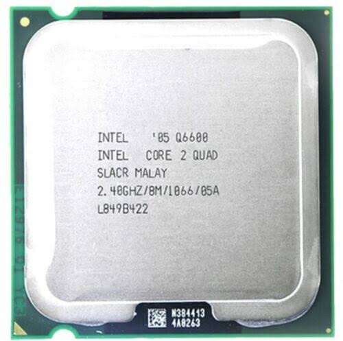 Image of Core 2 Quad Q6600 2.66 GHz LGA 775 Socket 4 Cores Desktop Processor (Silver) (Support G31,G41 and 945 Motherboard)