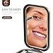 Beaupretty Vintage Compact Makeup Mirror Portable Double-Sided Foldable Metal Pocket Mirror for Purse & Travel