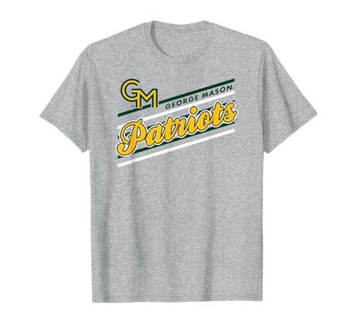 George Mason Patriots Retro Performer Gray T-Shirt