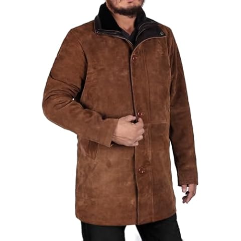 Laverapelle Men's Sheriff Walt Suede Coat Cover
