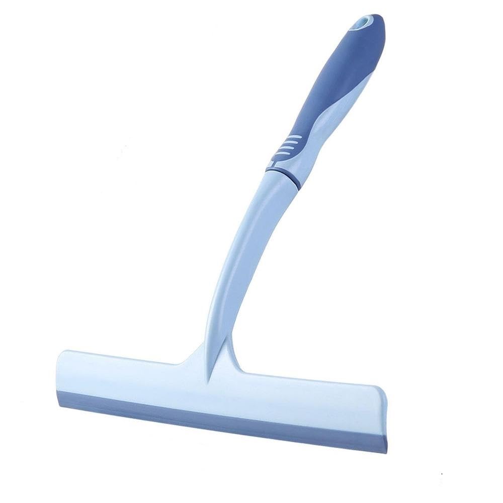 Fgjsfhrdtu Blue Multicolor Squeegee Scraper For Shower Glass Door Window(Blue)