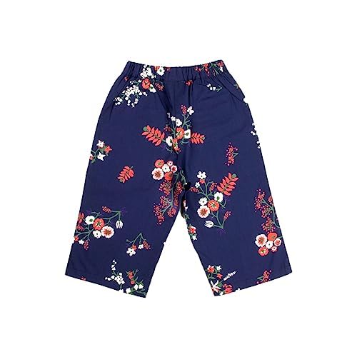 Image of Girl's Cotton Angrakha-Style Nightsuit /Short Sleeve's Top and Bottoms Nightwear /Dress for Girl's /Top& Bottom Sleep Suit Combo Set