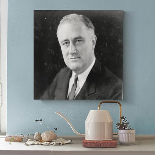 Impression canvas Franklin Roosevelt affiche d'art Premium murale - 2