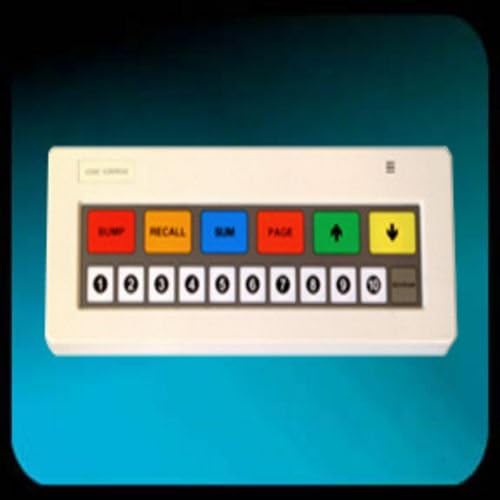 KB1700 17 KEY Programmable KEYPAD (BUMP BAR) - Black, Xpient, RJ-RJ Connection, Legend Sheet B (Progressive Software Compatible Layout) . . . (13